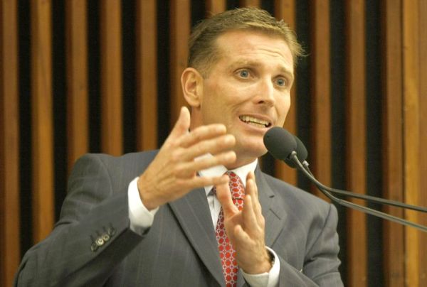 Fabio Camargo: quatro faltas em um mês. | Jonathan Campos / Gazeta do Povo