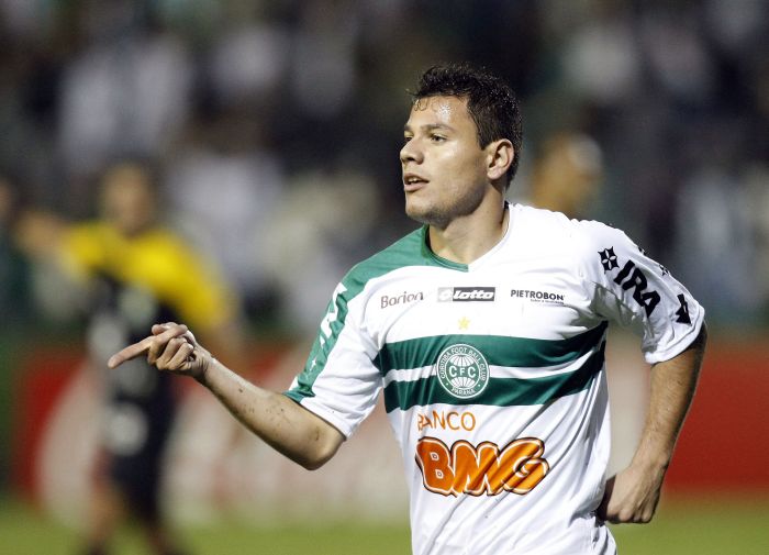 Anderson Aquino será titular do Coritiba na partida contra o Palmeiras | Hedeson Alves / Gazeta do Povo