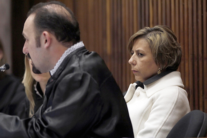 Defesa de Celina Abagge pediu ao juiz que ela fosse interrogada apenas na frente dos jurados: acusada teria contado detalhes da suposta tortura que sofreu | Walter Alves/Gazeta do Povo