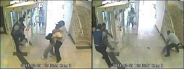 Em um dos assaltos, ocorrido em fevereiro em Curitiba, um vigilante ficou ferido | Divulgação/Cope