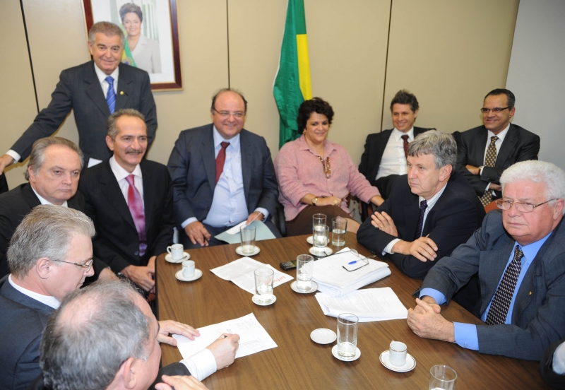 Líderes da Câmara reunidos com ministros para discutir Código Florestal | Fabio Rodrigues Pozzebom/ABr