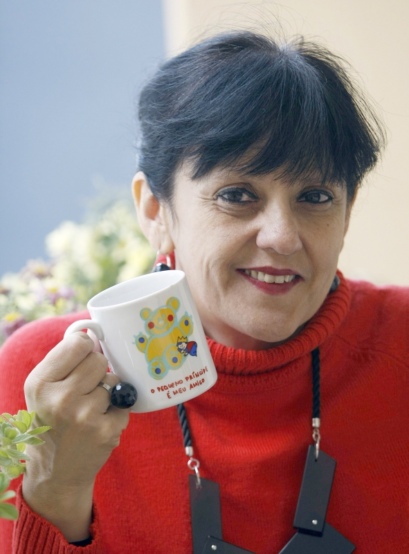 Janete Andrade, uma consumidora consciente em desenvolvimento: nada de copos plásticos | Valterci Santos / Gazeta do povo