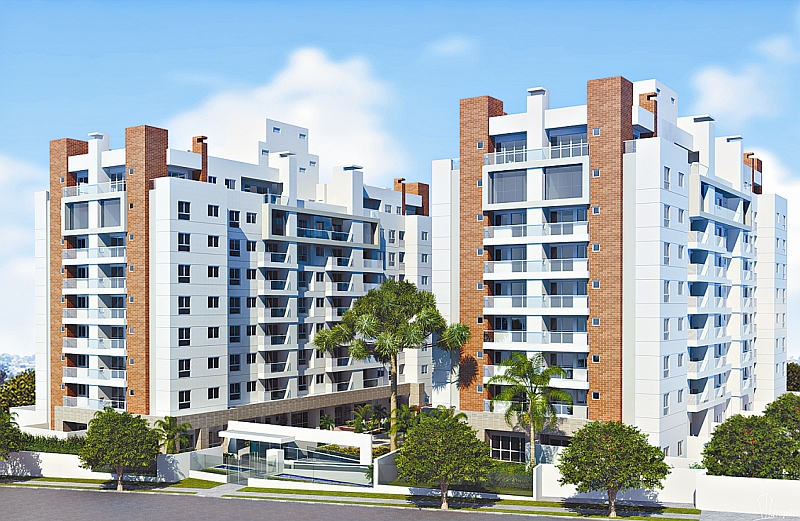 Homespace Botânico, da Invespark Empreendimentos Imobiliários, terá duas torres com um total de 150 unidades | Divulgação