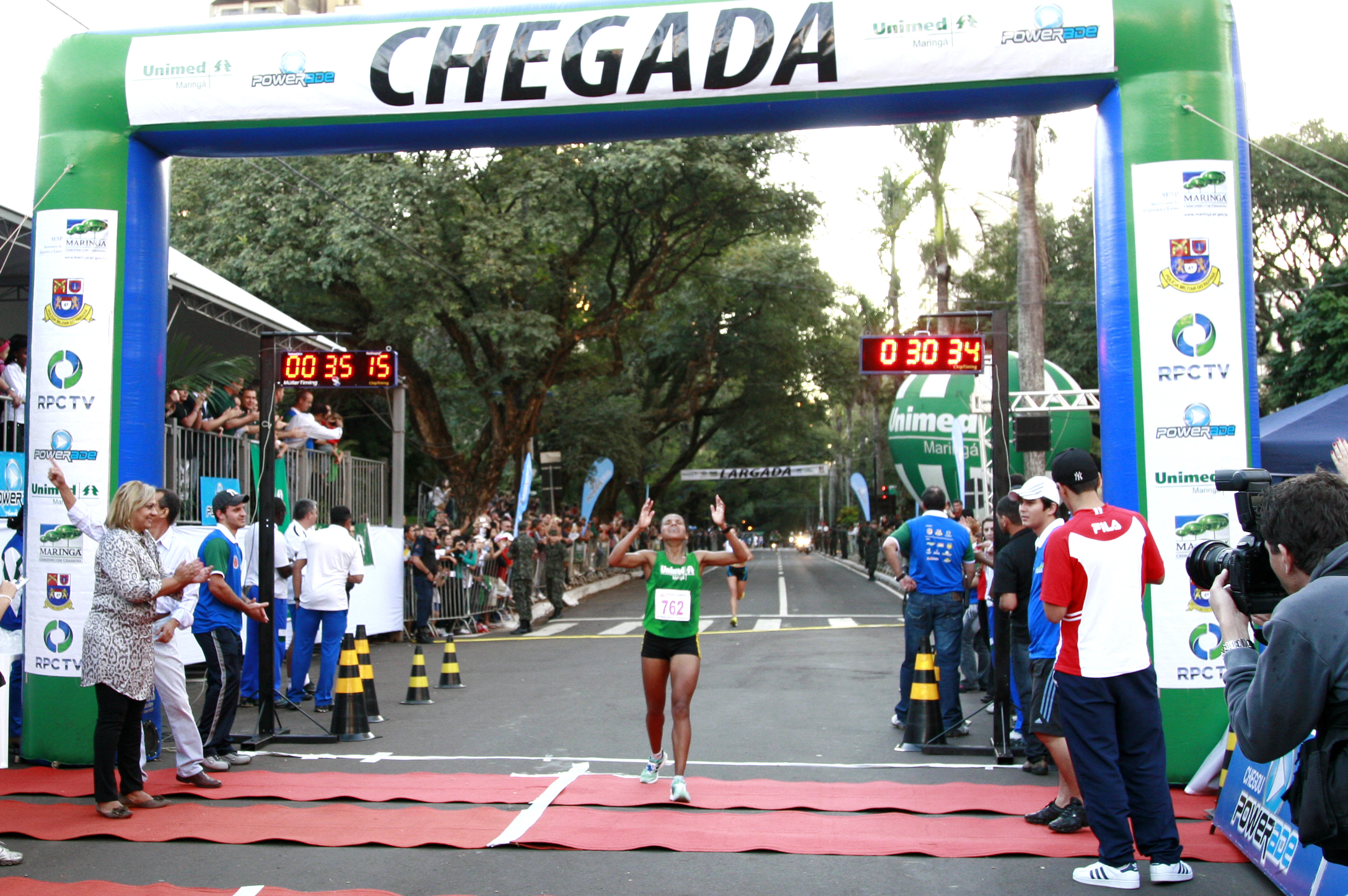Josiane Cardoso venceu a prova com o tempo de 35 minutos e 15 segundos | Divulgação - Assessoria PMM