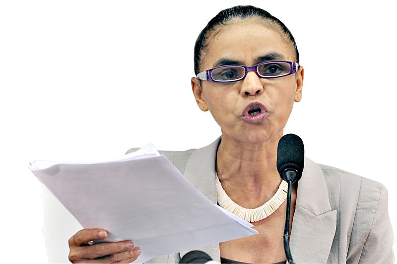 Marina Silva: ultimato por mudança no PV. | Renato Araújo/ABr