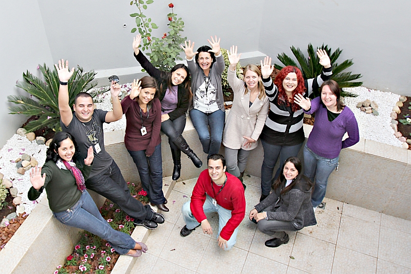 A equipe do Instituto GRPCom desenvolve ações nas áreas de educação, cultura e meio ambiente: projetos com cara única | Walter Alves/Gazeta do Povo