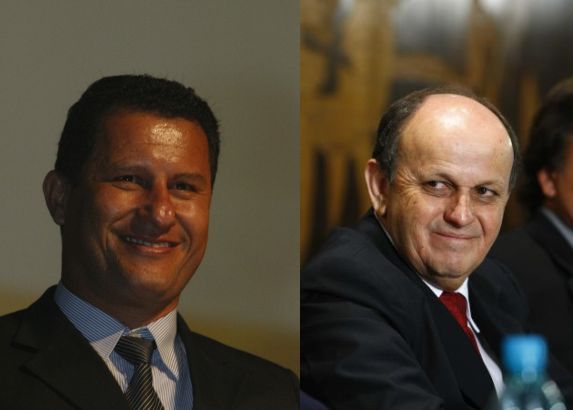 Deputados Adelino Ribeiro (PSL) e Dr. Batista (PMN): partidos ameaçados | Daniel Castellano/ Gazeta do Povo e Marcelo Elias/ Gazeta do Povo