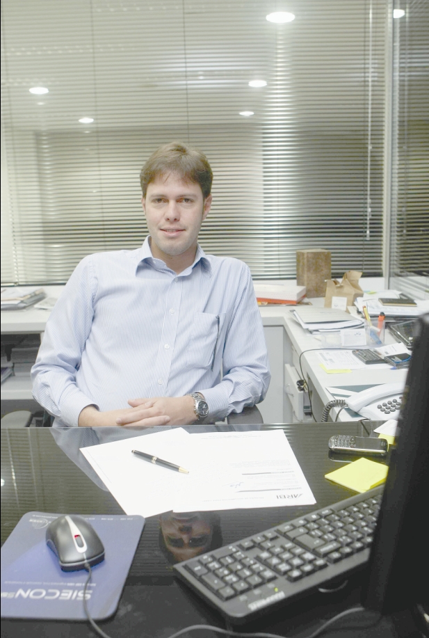 Guilherme Vialle, da VCG Empreendimentos: comprador sabe que está aplicando dinheiro em uma construtora transparente e responsável. | Aniele Nascimento/ Gazeta do Povo