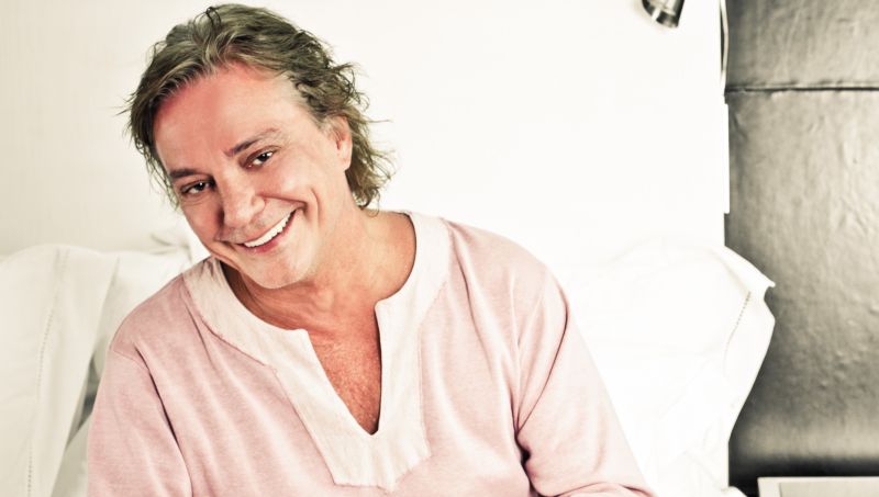 Fábio Jr.: cantor diz se sentir à vontade diante da plateia curitibana, que ele descreve como "quente e receptiva" | Divulgação