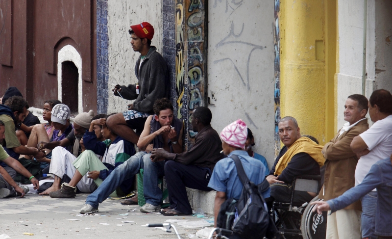 Cracolândia, em São Paulo: oxi, nova droga ainda mais devastadora que o crack, é também mais barata | Paulo Whitaker/Reuters