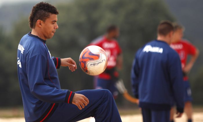 Goleiro Zé Carlos já estava treinando com a equipe desde a semana passada | Jonathan Campos / Gazeta do Povo