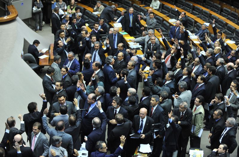 Plenário da Câmara: todos eles têm direito ao "bolsa-propaganda". | Rodolfo Stuckert / Agência Câmara