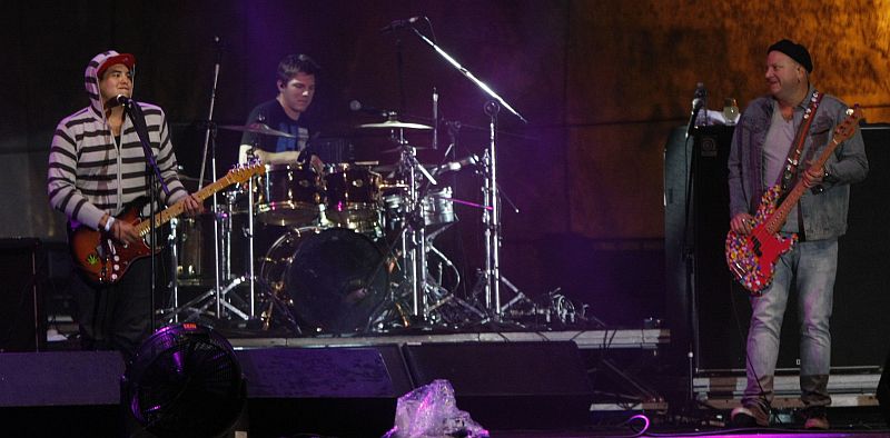 A banda Sublime with Rome em show realizado no festival Lupaluna, em Curitiba, no ano de 2011 | Jonthan Campos/Gazeta do Povo