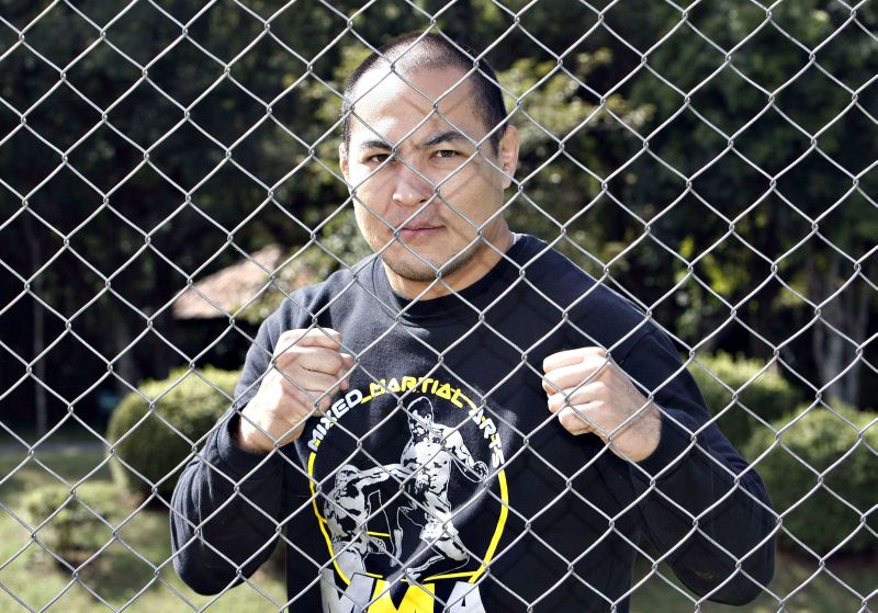 Cristiano Kaminishi espera por uma oportunidade para encorpar o batalhão de lutadores brasileiros no UFC, o grande evento de vale-tudo do planeta | Valterci Santos/ Gazeta do Povo
