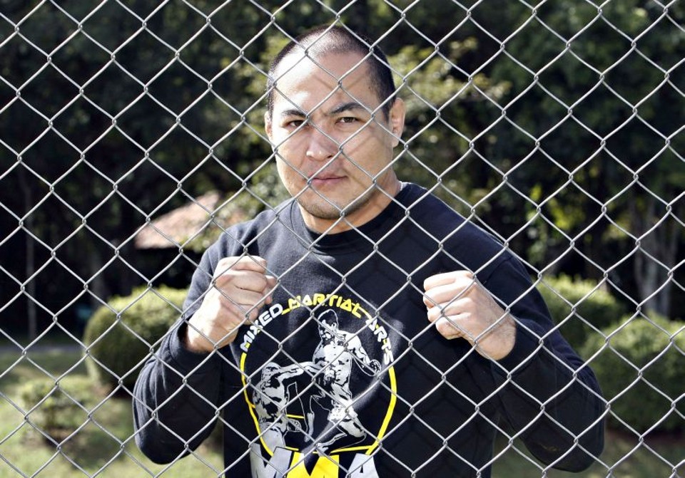 Cristiano Kaminishi espera por uma oportunidade para encorpar o batalhão de lutadores brasileiros no UFC, o grande evento de vale-tudo do planeta | Valterci Santos/ Gazeta do Povo