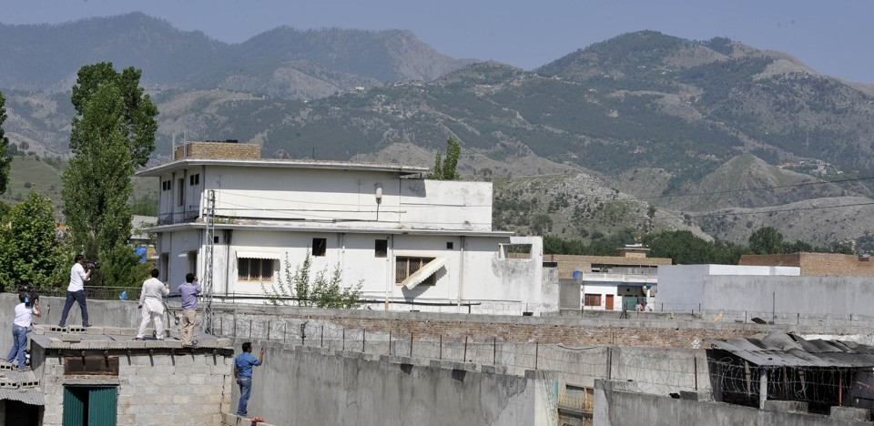 Casa que serviu de esconderijo de Osama bin Laden no Paquistão | AFP PHOTO/ AAMIR QURESHI