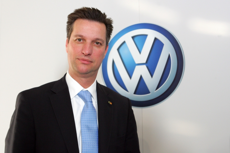Thomas Schmall, presidente da Volkswagen no Brasil, que afirma que as medidas do governo são necessárias para conter a inflação | Antônio More/ Gazeta do Povo