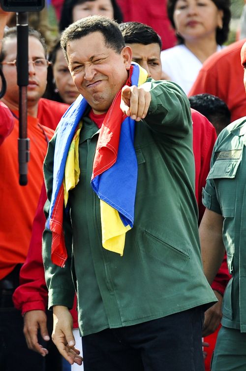 Chávez questiona veracidade de dossiê sobre as Farc | Leo Ramirez/AFP