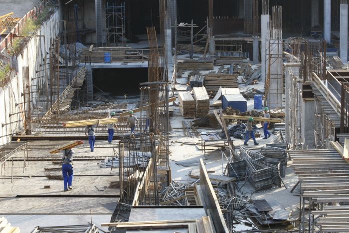 Construção civil deve ser o setor que mais se beneficiará da Copa do Mundo no Brasil. | Daniel Castellano/ Gazeta do Povo