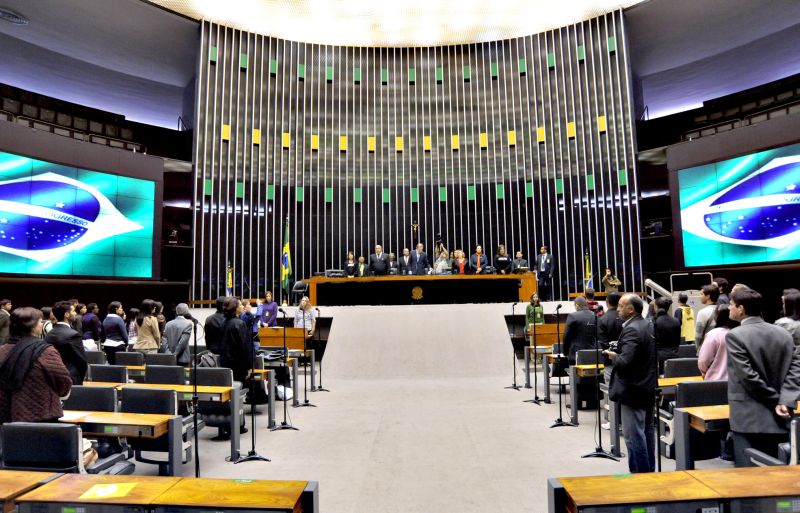 Plenário da Câmara: presidente Dilma ameaça vetar parte do código se emenda a favor do desmatamento passar | Leonardo Prado/Ag. Câmara