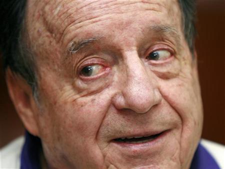 O comediante mexicano Roberto Gómez Bolaños fala em entrevista à Reuters | REUTERS/Henry Romero