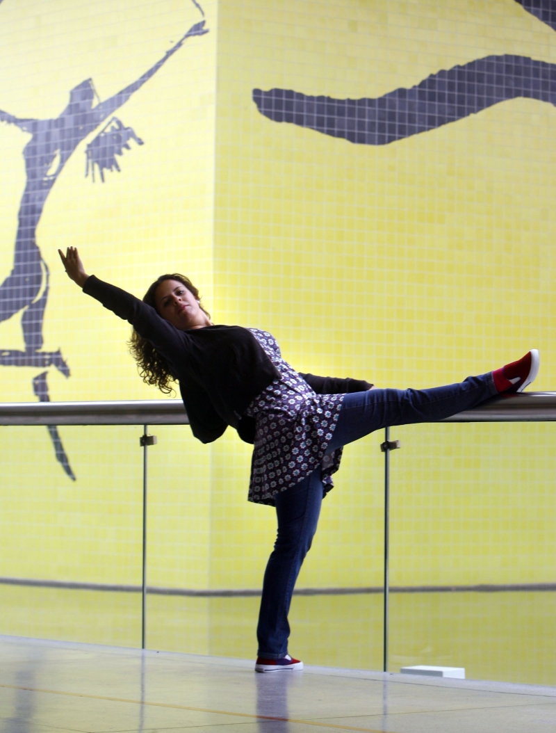 Priscila faz Dança na FAP e defende a formação específica. | Priscila Forone/Gazeta do Povo