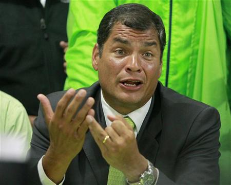 Presidente do Equador, Rafael Correa, prometeu grande reforma no Judiciário, após referendo que fortaleceu seus poderes e aumentou temores sobre a possibilidade de autoritarismo no país | REUTERS/Guillermo Granja