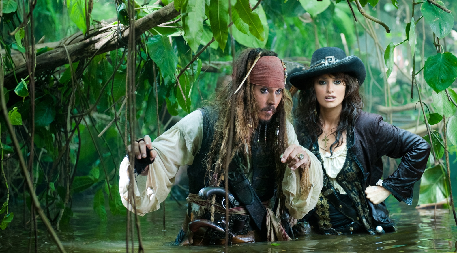 Cena do filme "Piratas do Caribe: Navegando em Águas Misteriosas" | Divulgação