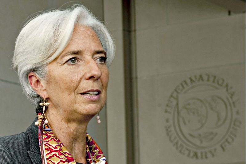 Christine Lagarde foi nomeada por consenso após conseguir muito mais apoios que o mexicano Agustín Carstens | Jim Watson/AFP