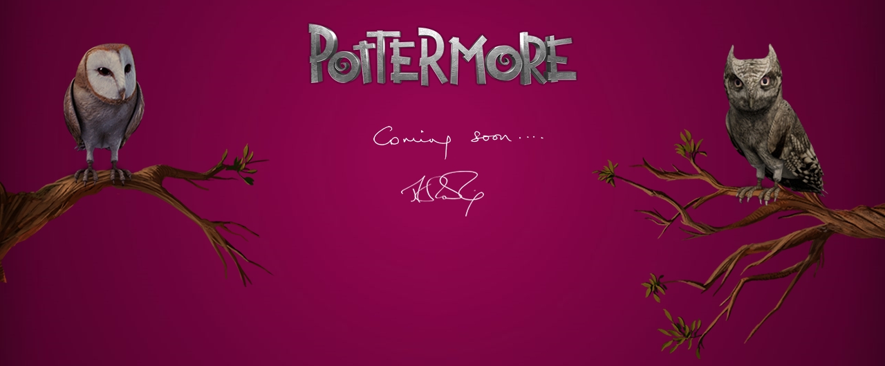 O novo site de Harry Potter: Pottermore | Reprodução/ www.pottermore.com