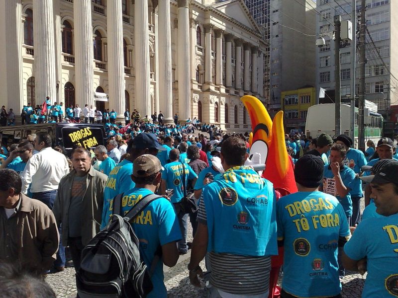 Evento Louco pela Vida! Drogas Tô Fora faz parte das atividades da 3ª Semana Antidrogas de Curitiba | Daniel Castellano / Agência de Notícias Gazeta do Povo