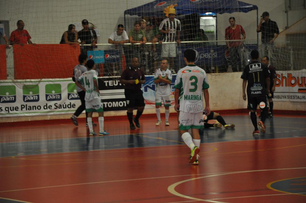 Jogo na primeira parte do estadual foi marcado pelo equilíbrio e por lances polêmicos | Divulgação - Ciagym