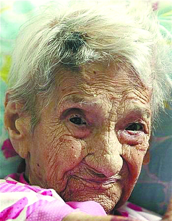Maria Gomes Valentim faria 115 anos no próximo dia 9 de julho | Ana Carolina Fernandes/Reuters