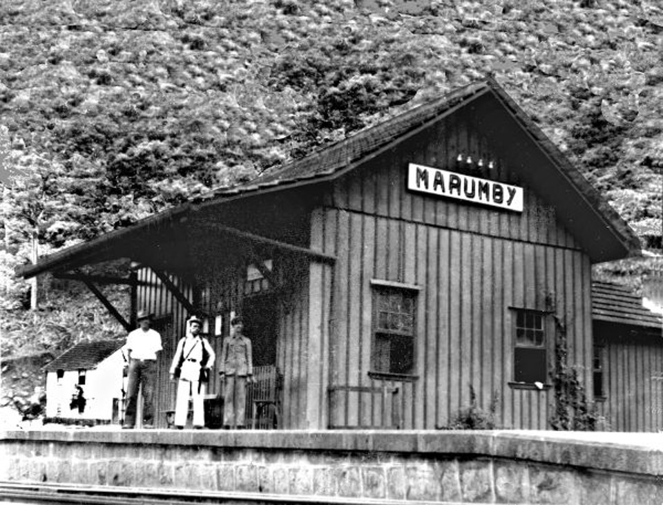 Antiga Estação do Marumbi na década de 1930 | 