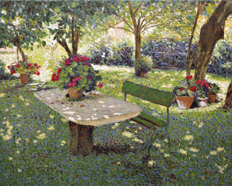 Casa de Dora é um dos 18 quadros que estarão expostos na galeria Um Lugar ao Sol | Divulgação