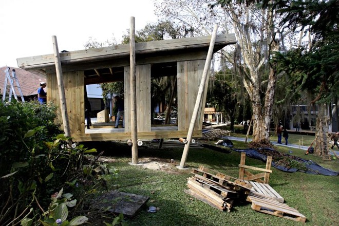 Área externa da Casa Cor 2011: produtos à venda depois do evento terão desconto de mais de 70% |