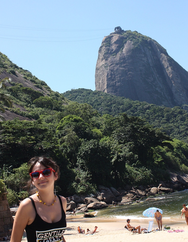 Leda aprovou o programa de mobilidade da UFPR. Ela está há um ano na UFRJ. Agora, acordo pode ser estendido à Universidade de Integração Latino-Americana. | Arquivo pessoal