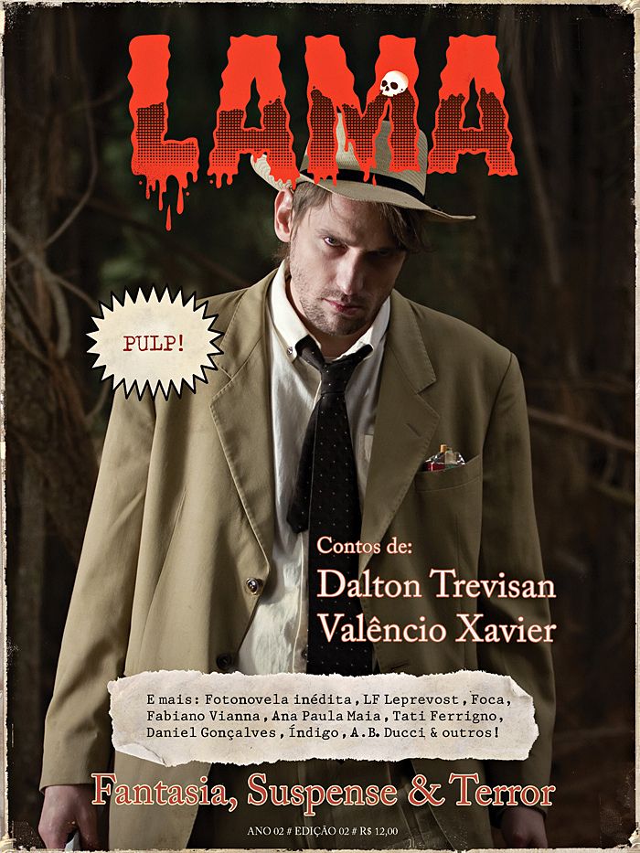 Revista Lama: 2ª edição com contos ilustrados de Dalton e Valêncio Xavier | Reprodução