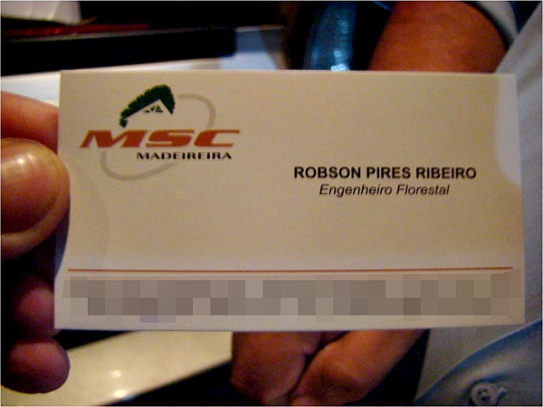 O cartão encontrado com o traficante Éder Conde deu início à investigação | Divulgação PF