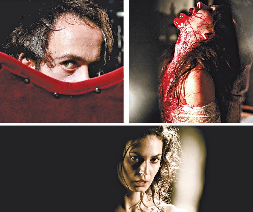 Luiz Bertazzo, Rafaella Marques (acima) e Carolina Fauquemont colocaram seu talento a serviço do horror em Nevermore | Fotos: Marco Novack/Divulgação