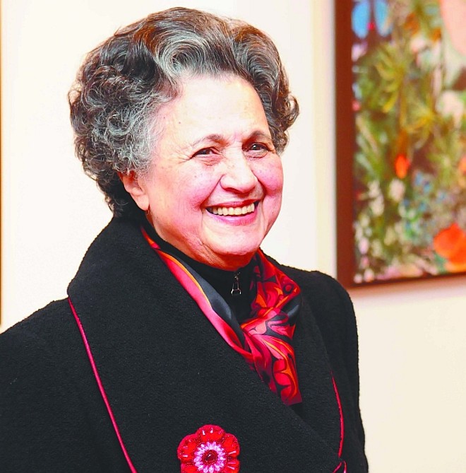 Jacyra Abujamra, na noite da mostra