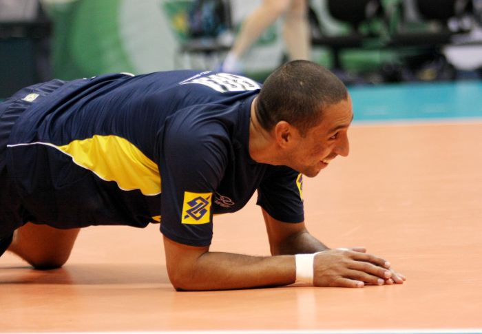 Serginho exaltou a qualidade do elenco que o técnico Bernardinho tem à mão | Alexandre Arruda/CBV