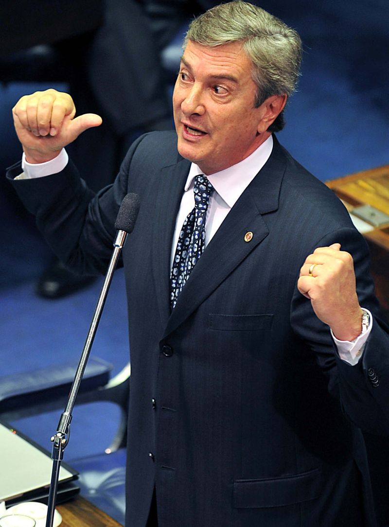 Collor: "As informações em relação ao meu governo já estão disponíveis" | Valter Campanato/ABr