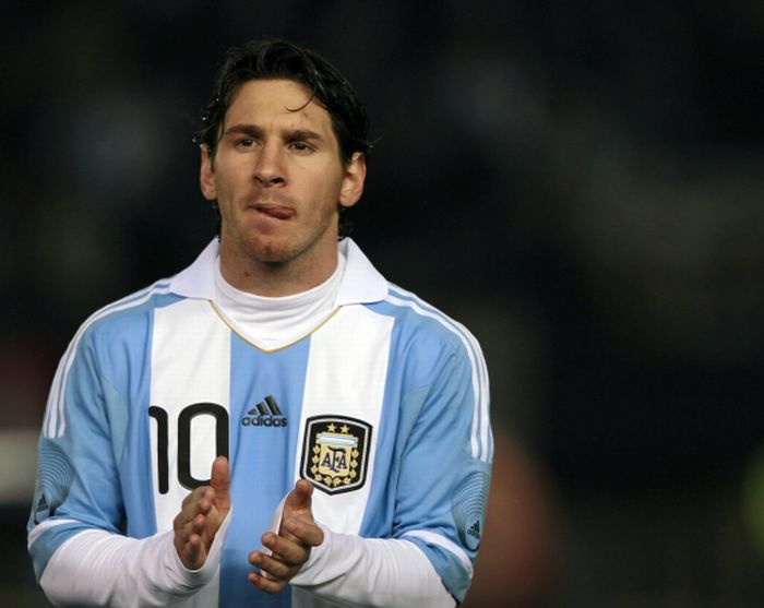 Contra a Albânia, Messi fez uma de suas melhores apresentações na Argentina | Marcos Brindicci / Reuters