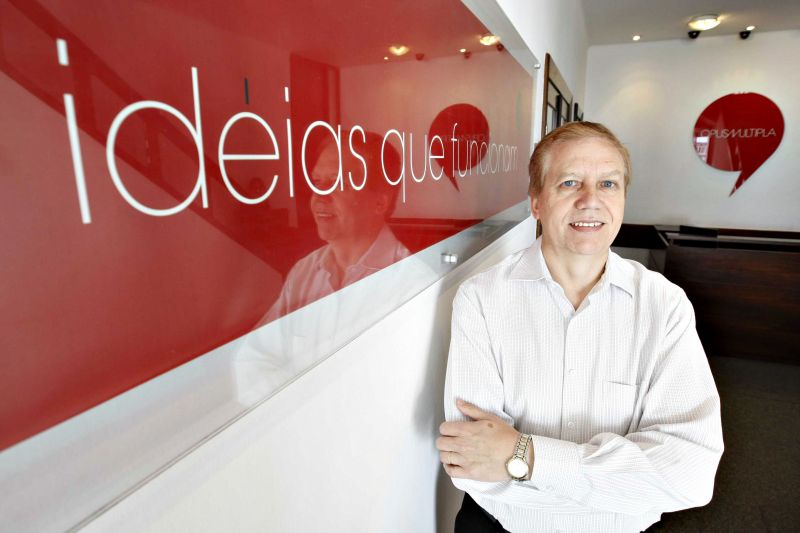 João Namir Moro, diretor administrativo-financeiro do Grupo OpusMúltipla, conta que a empresa adotou a governança corporativa para reduzir os passivos trabalhistas | Daniel Castellano/ Gazeta do Povo