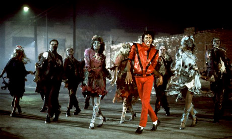 Cena do clipe "Thriller" | Reprodução