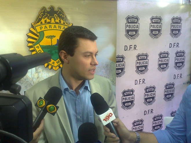 O delegado Guilherme Rangel vai apurar se acusado agiu no Paraná | 