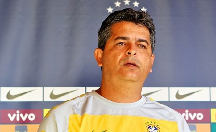 Atletas se apresentam ao técnico Ney Franco no dia 4 de julho, na Granja Comary | Divulgação CBF
