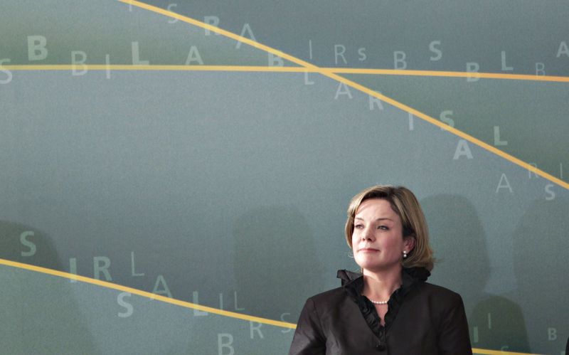 Gleisi, durante a posse: ministra da Casa Civil sentiu ontem o peso de ocupar o segundo posto da República | Ricardo Moraes/Reuters