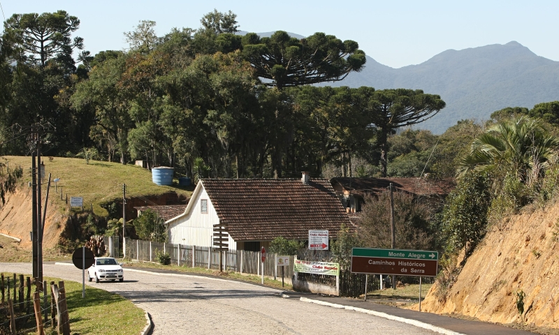 A recuperação da estrada foi financiada com verba do Ministério do Turismo. Apelo histórico e ambiental da região tem potencial para atrair visitantes | Daniel Castellano/Gazeta do Povo